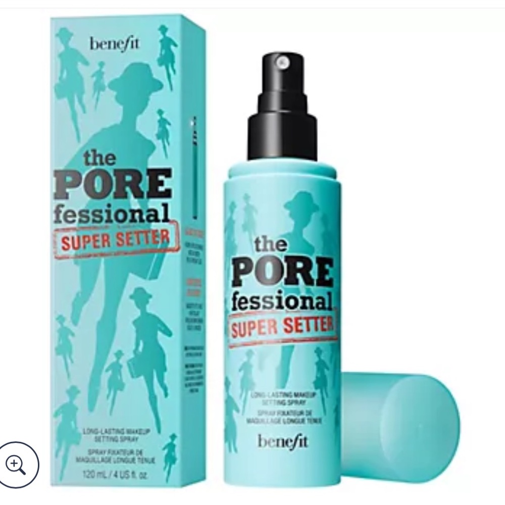 Benefit Pore Professional Super Setter long lasting makeup setting spray NEW